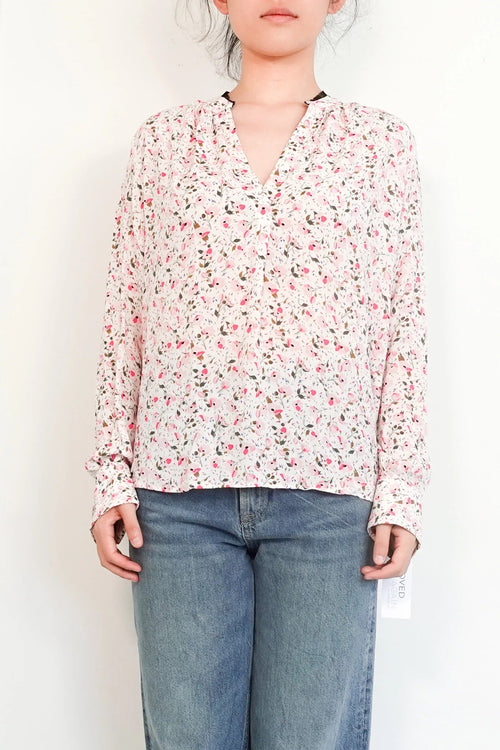 Floral print top