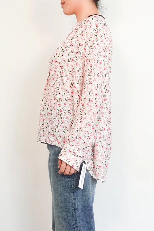 Floral print top