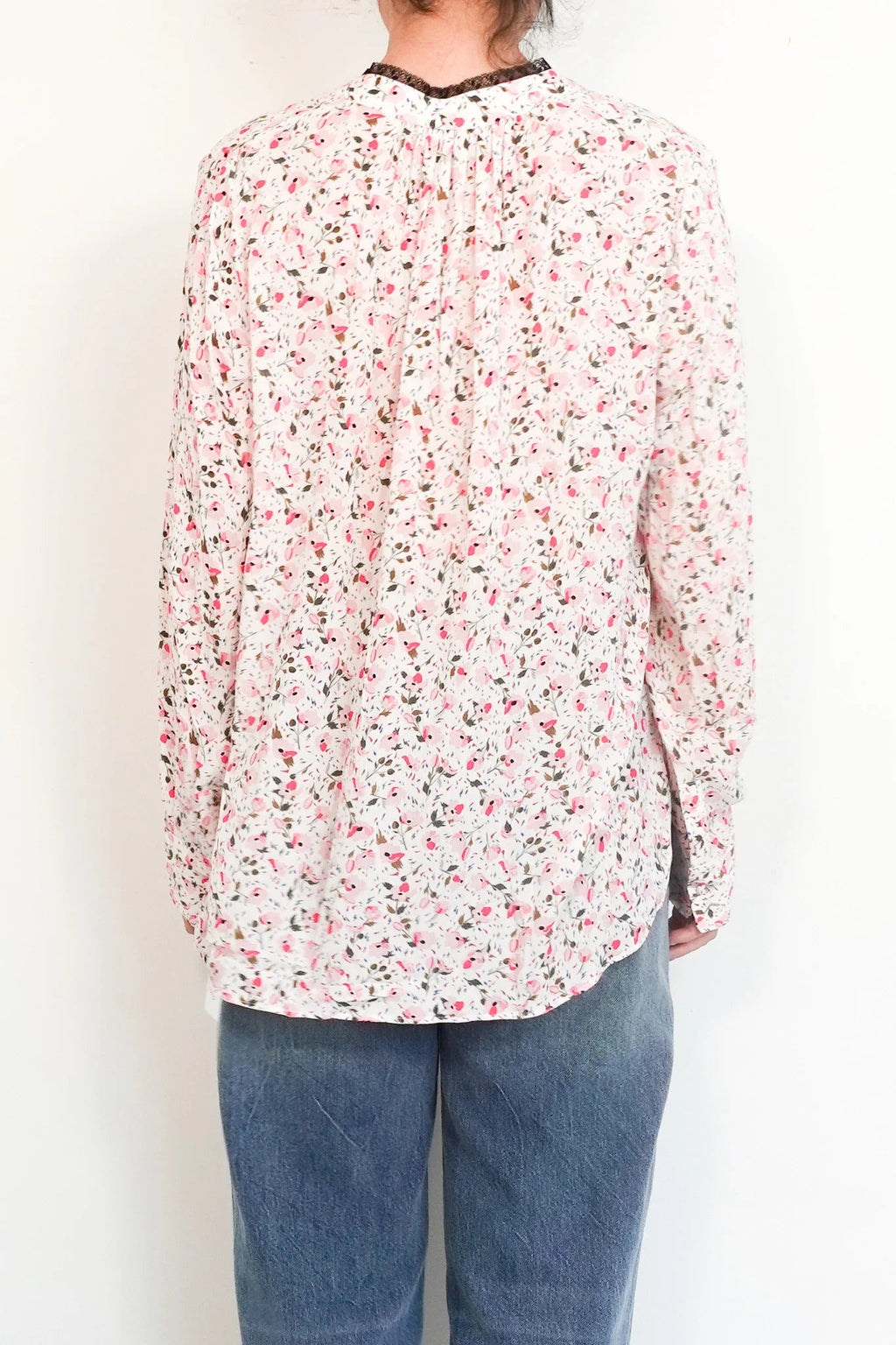 Floral print top