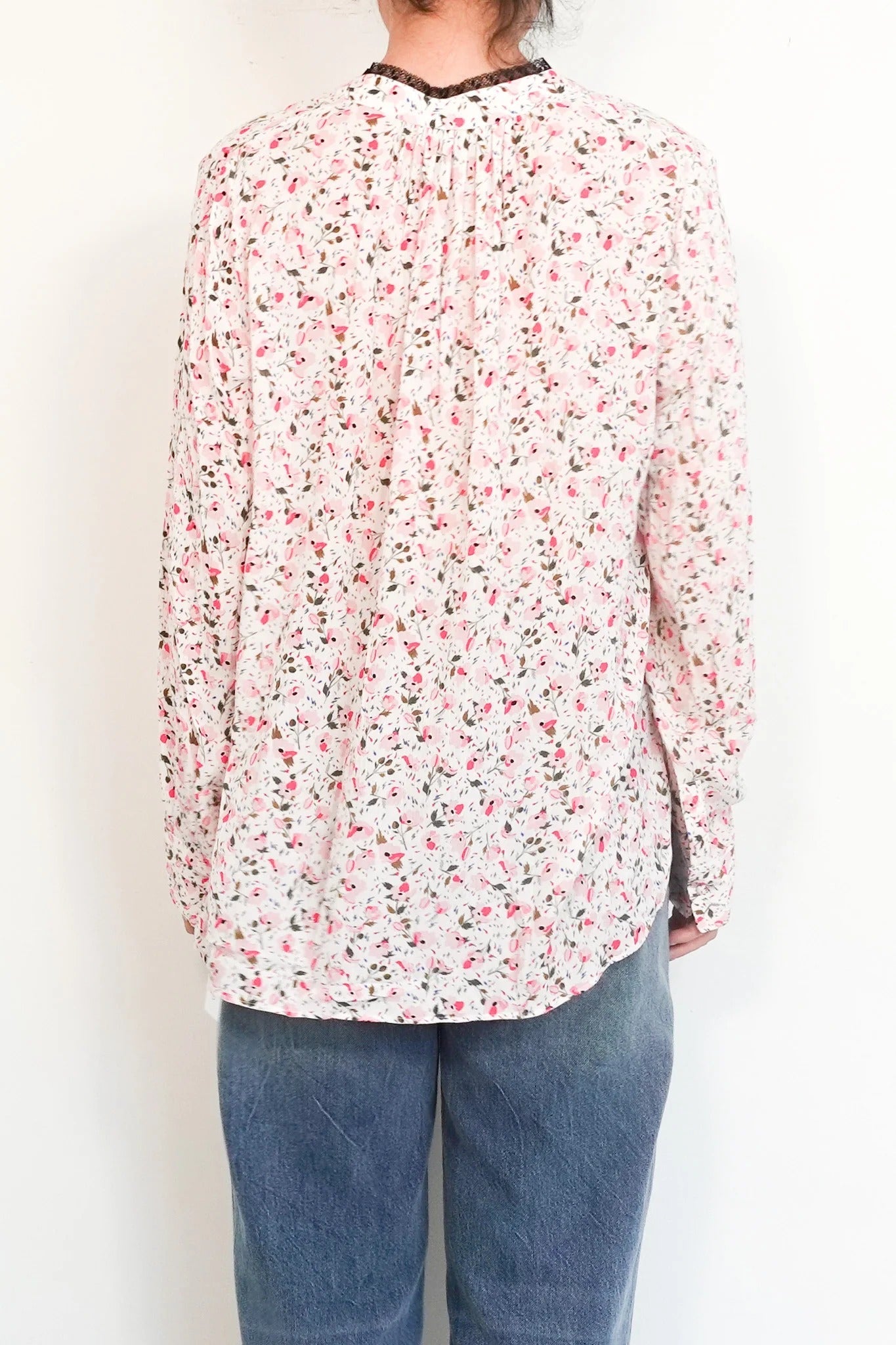Floral print top